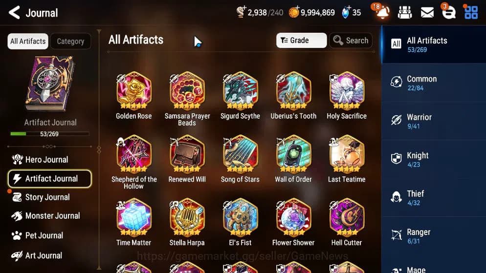 Epic Seven Accounts GLOBAL UNVERIF|6 ML(LOT Scales,LW Peira,SS Vivian, image 17