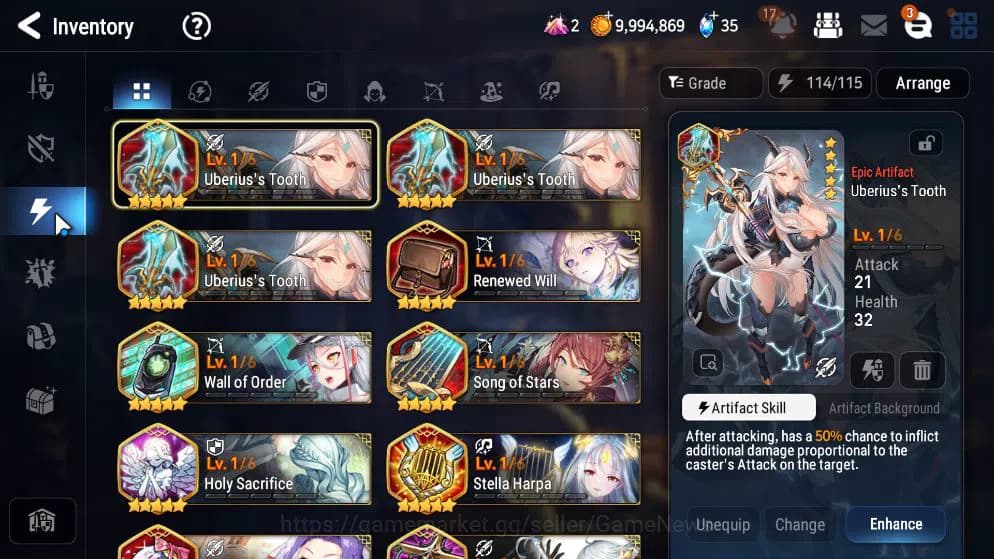 Epic Seven Accounts GLOBAL UNVERIF|6 ML(LOT Scales,LW Peira,SS Vivian, image 4