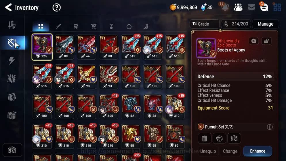 Epic Seven Accounts GLOBAL UNVERIF|6 ML(LOT Scales,LW Peira,SS Vivian, image 5