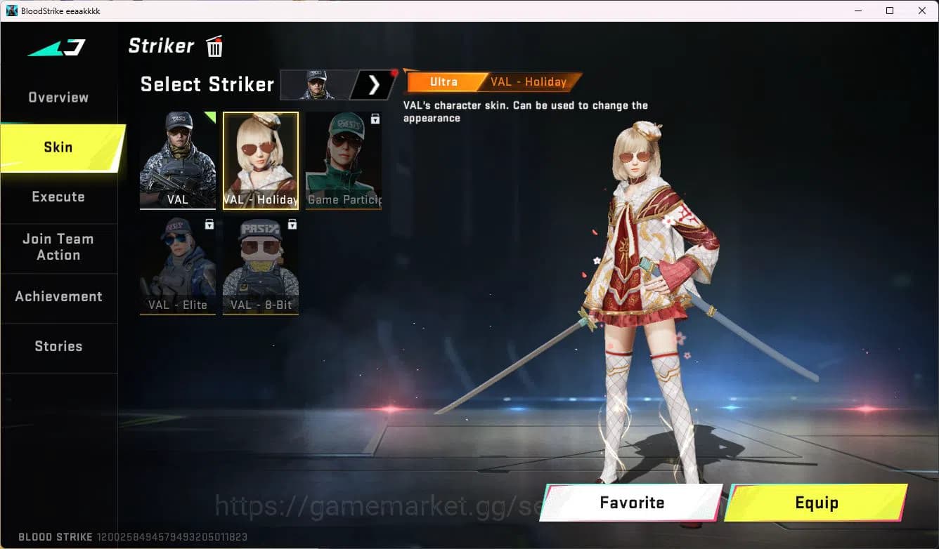 Blood Strike Accounts ASIA|COLLAB=UZI|LIMITED=ZANPAKUTO,RPK|ULTRA=QBZ95, image 14
