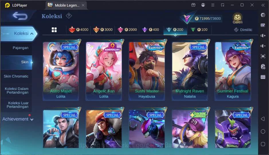 Mobile Legends: Bang Bang Accounts GLOBAL|Hero 130|Skin 297|Trf Roger,Prime Claude,Ko image 11