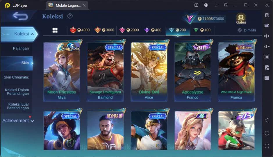 Mobile Legends: Bang Bang Accounts GLOBAL|Hero 130|Skin 297|Trf Roger,Prime Claude,Ko image 12