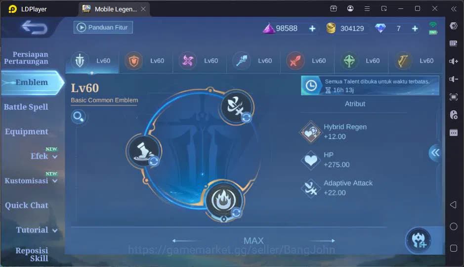 Mobile Legends: Bang Bang Accounts GLOBAL|Hero 130|Skin 297|Trf Roger,Prime Claude,Ko image 8