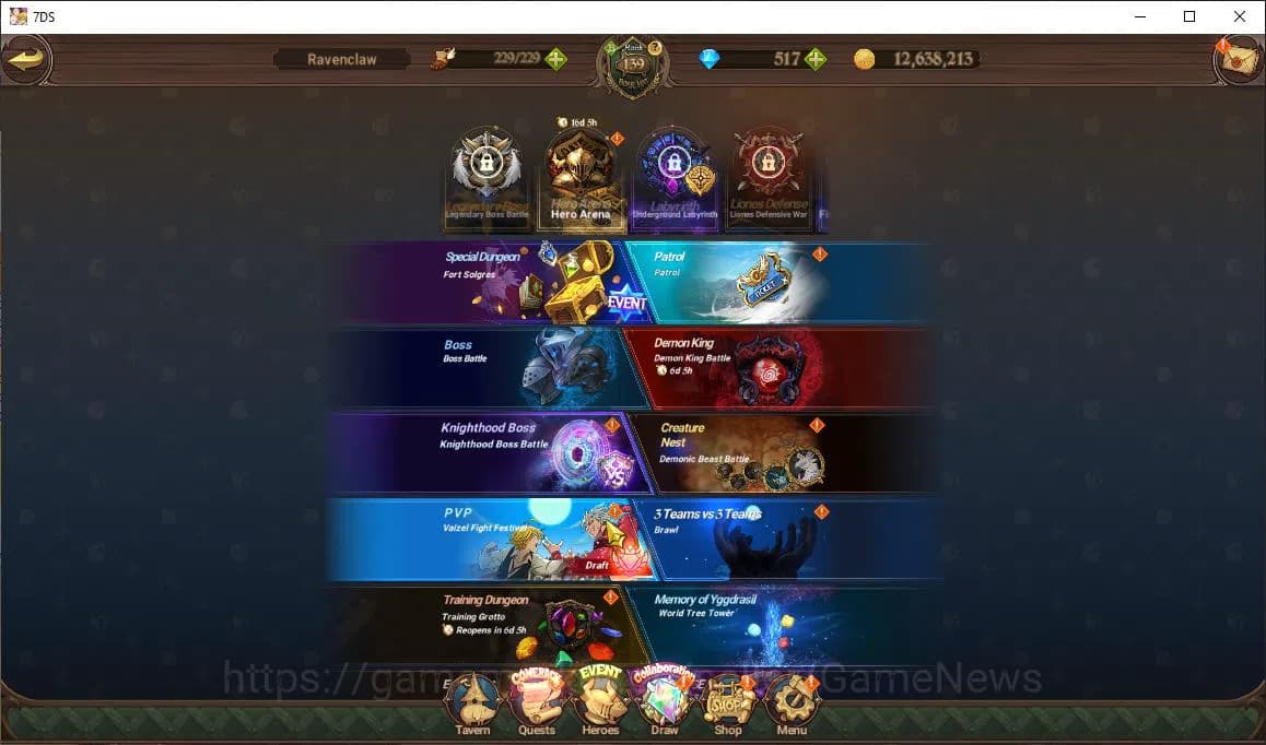 The Seven Deadly Sins: Grand Cross Accounts Asia|8,2M CC|517Dm|8 LR+12 UR+Many Collab|Gowther3 image 10