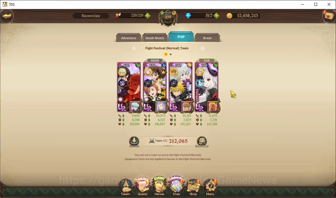 The Seven Deadly Sins: Grand Cross Accounts Asia|8,2M CC|517Dm|8 LR+12 UR+Many Collab|Gowther3 image 11