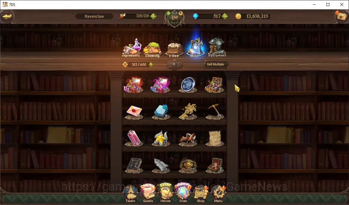 The Seven Deadly Sins: Grand Cross Accounts Asia|8,2M CC|517Dm|8 LR+12 UR+Many Collab|Gowther3 image 3