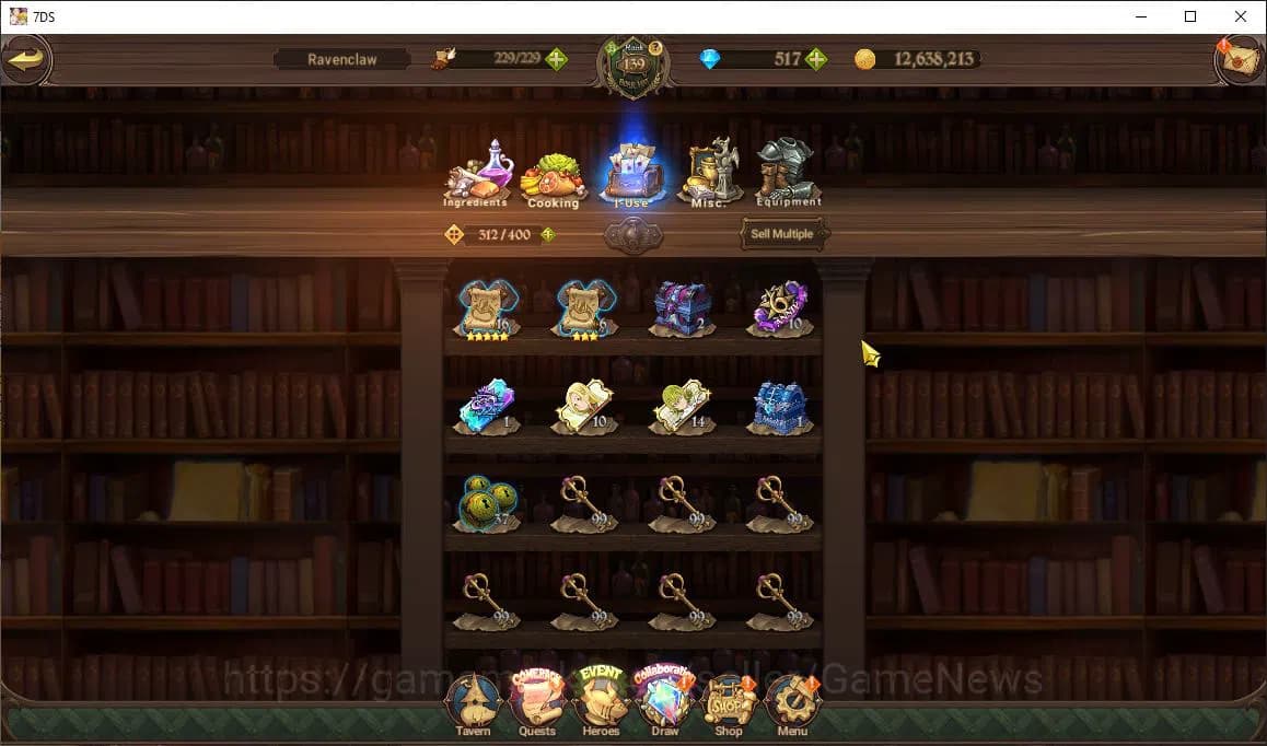 The Seven Deadly Sins: Grand Cross Accounts Asia|8,2M CC|517Dm|8 LR+12 UR+Many Collab|Gowther3 image 4