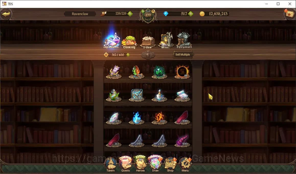 The Seven Deadly Sins: Grand Cross Accounts Asia|8,2M CC|517Dm|8 LR+12 UR+Many Collab|Gowther3 image 6