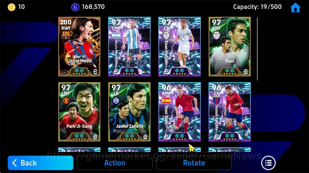 eFootball Accounts Mobile|Big Time Lionel Messi(Momentum Dribbling,Bl image 8