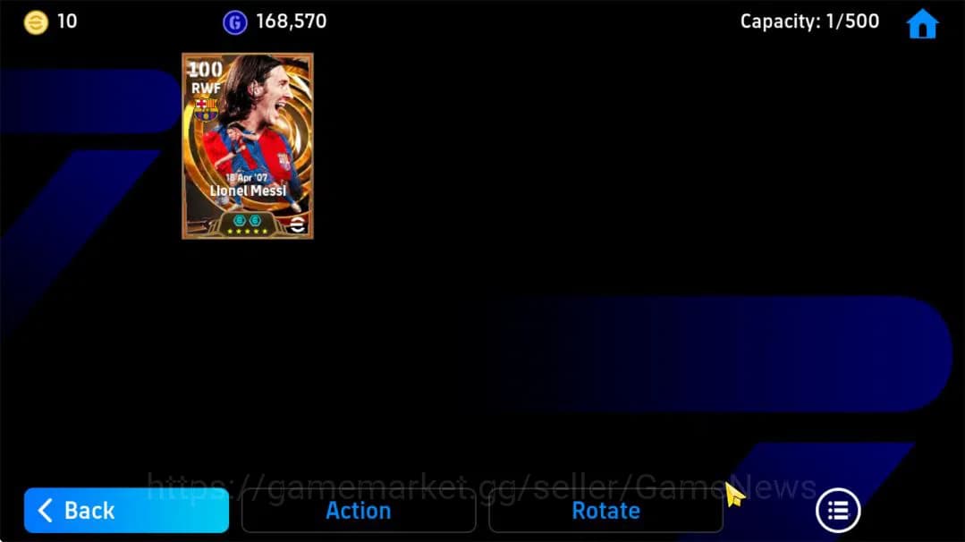 eFootball Accounts Mobile|Big Time Lionel Messi(Momentum Dribbling,Bl image 9