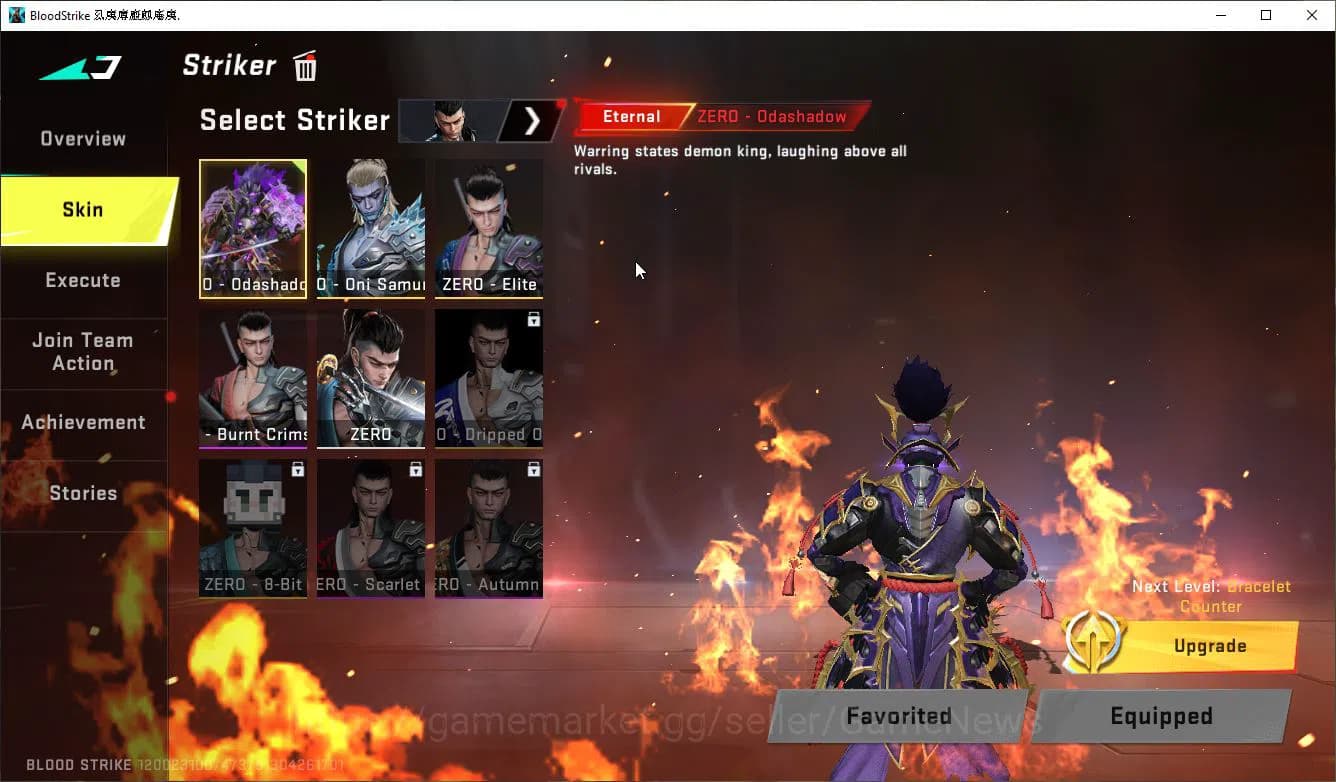 Blood Strike Accounts ASIA|ETERNAL ZERO+MELE TalonKnife+11 ULTRA[Katya-F image 1