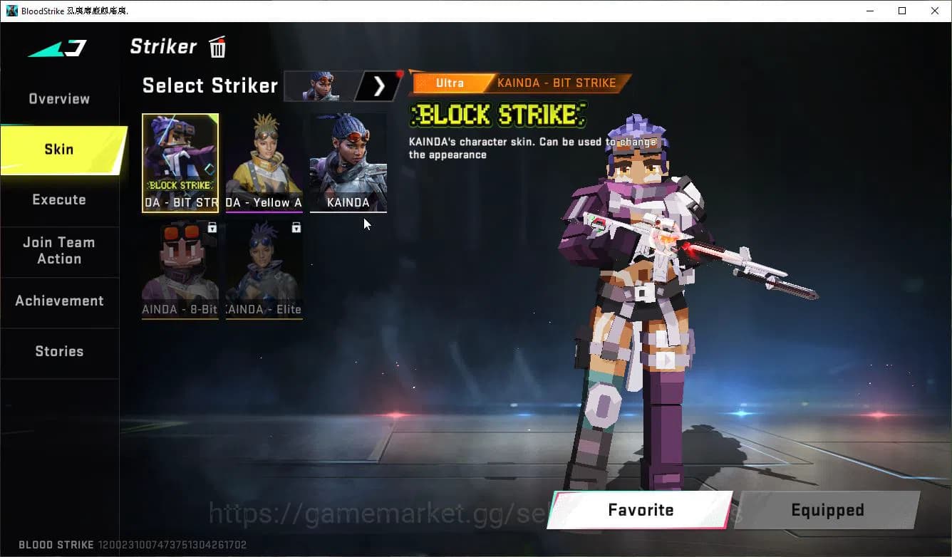 Blood Strike Accounts ASIA|ETERNAL ZERO+MELE TalonKnife+11 ULTRA[Katya-F image 3