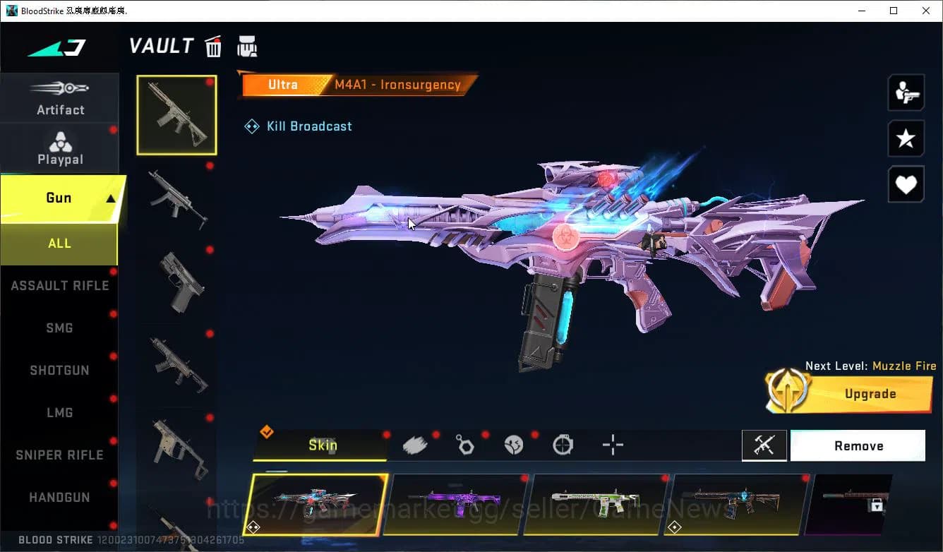 Blood Strike Accounts ASIA|ETERNAL ZERO+MELE TalonKnife+11 ULTRA[Katya-F image 7