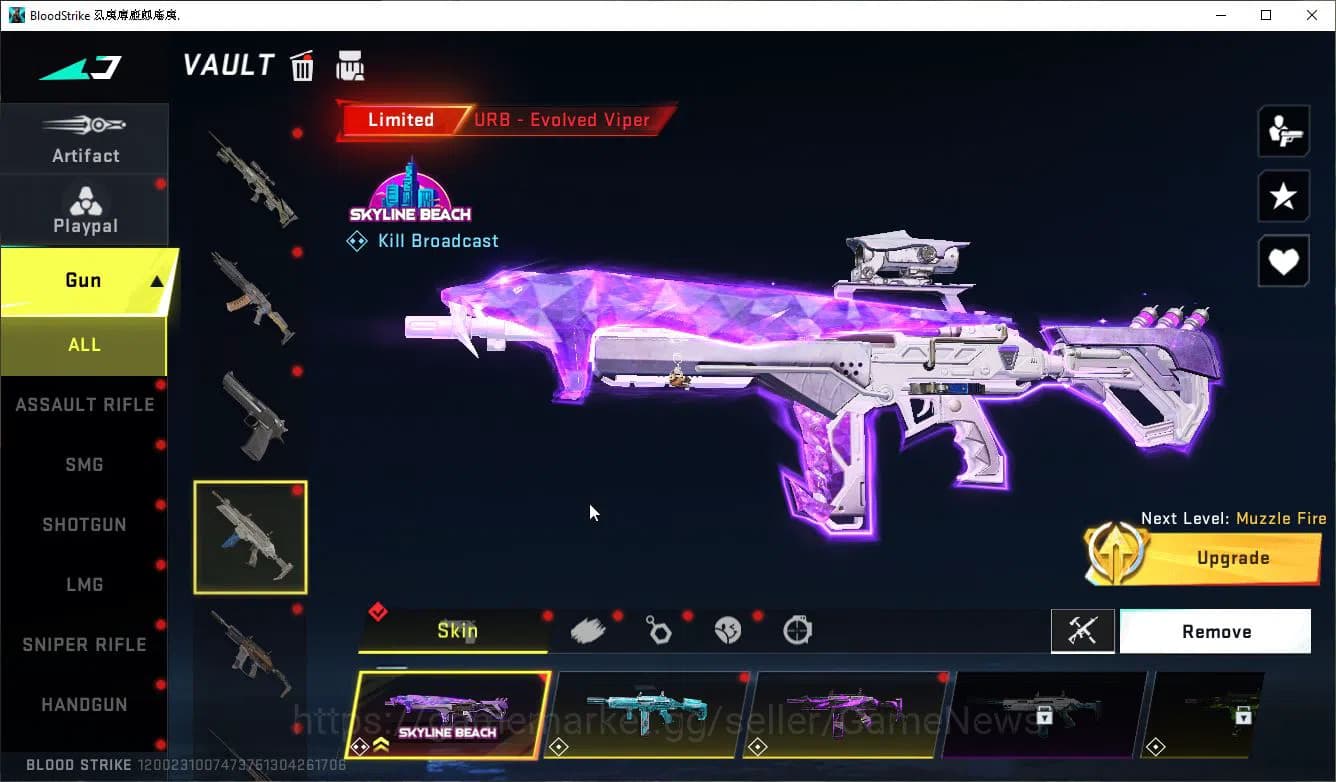 Blood Strike Accounts ASIA|ETERNAL ZERO+MELE TalonKnife+11 ULTRA[Katya-F image 9