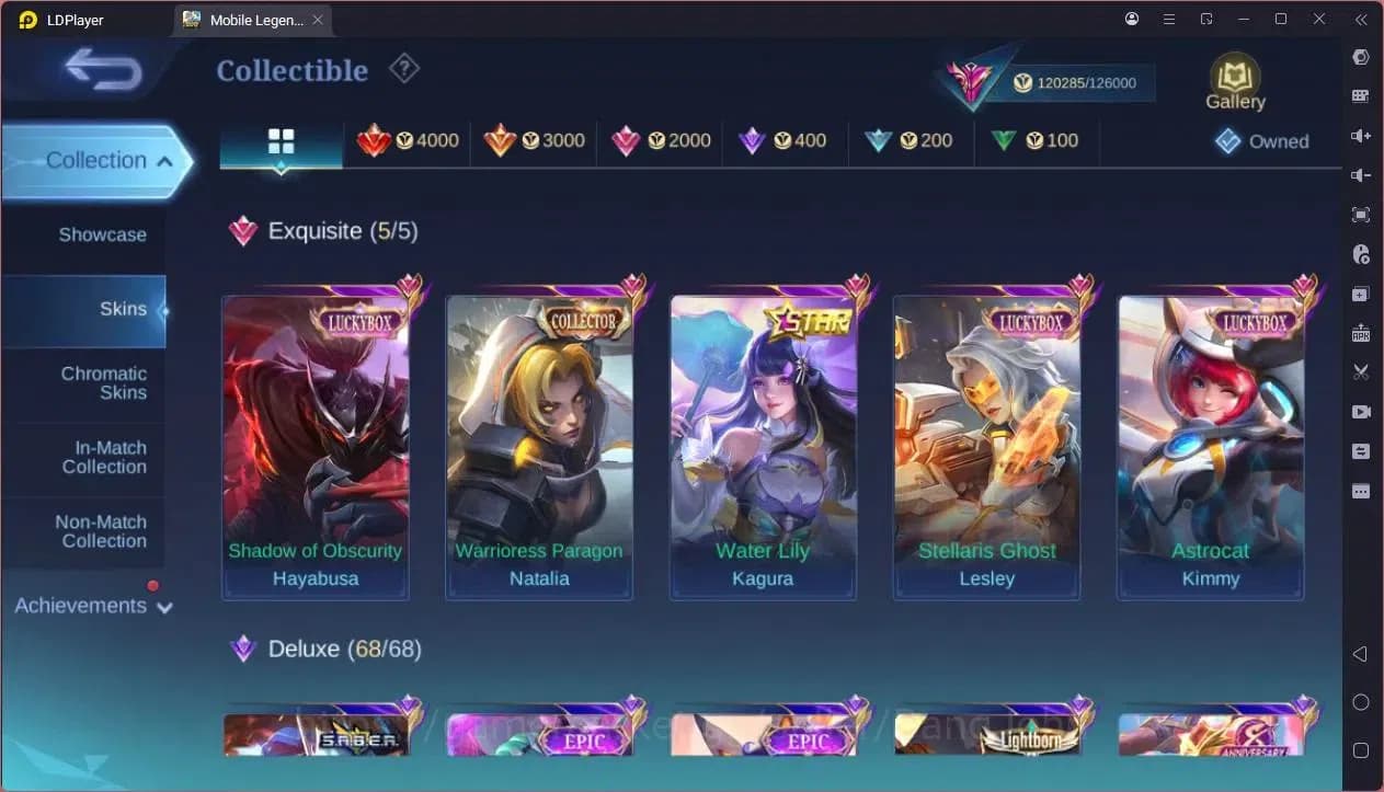 Mobile Legends: Bang Bang Accounts GLOBAL Hero 132 Skin 452 |Legend Franco|KOF Dyrrot image 15