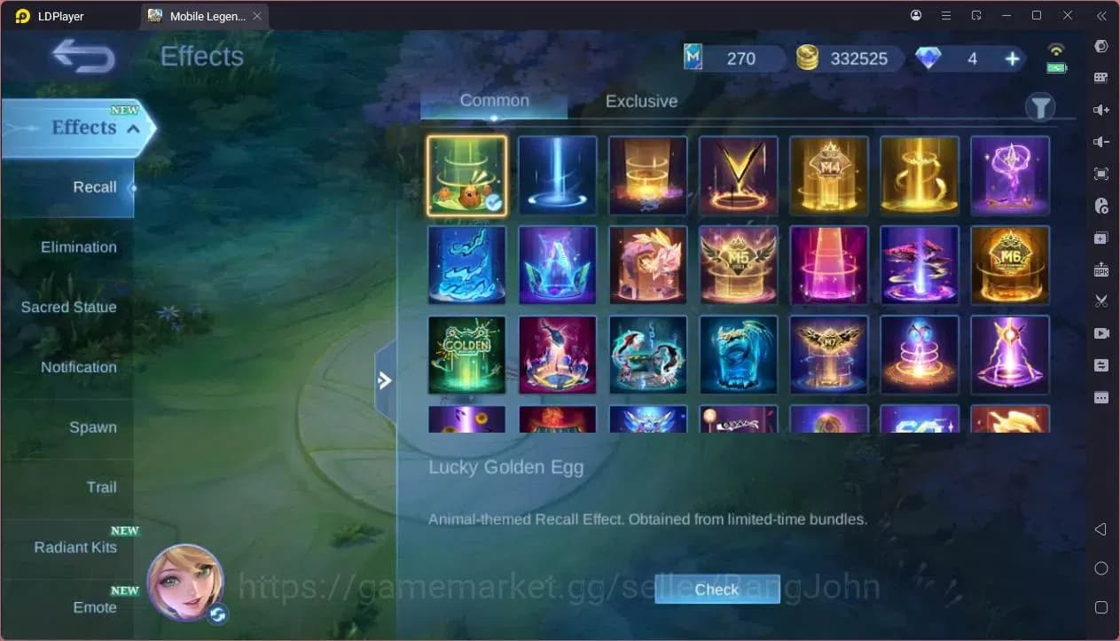 Mobile Legends: Bang Bang Accounts GLOBAL Hero 132 Skin 452 |Legend Franco|KOF Dyrrot image 20
