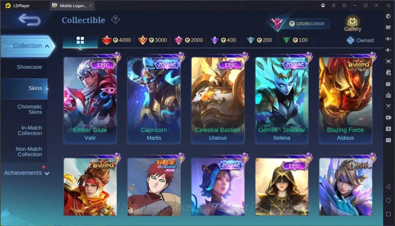 Mobile Legends: Bang Bang Accounts GLOBAL Hero 132 Skin 452 |Legend Franco|KOF Dyrrot image 6