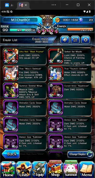 Grand Summoners Accounts GLOBAL|19 Ascend|Houka InumataTW,Shirou Emiya TW,S image 5