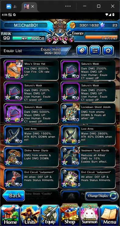 Grand Summoners Accounts GLOBAL|19 Ascend|Houka InumataTW,Shirou Emiya TW,S image 7