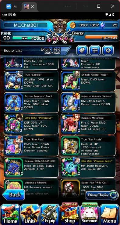 Grand Summoners Accounts GLOBAL|19 Ascend|Houka InumataTW,Shirou Emiya TW,S image 8