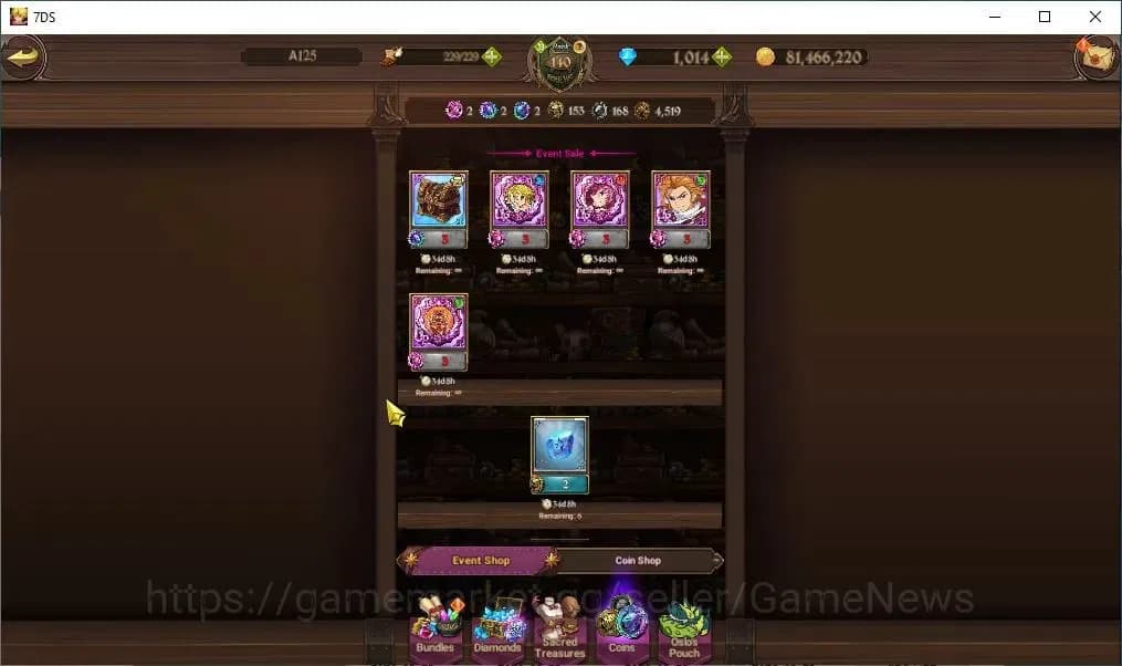 The Seven Deadly Sins: Grand Cross Accounts Asia|8,2M CC|103 LS+1K DM|6 LR+10 UR+Many Collab|L image 18