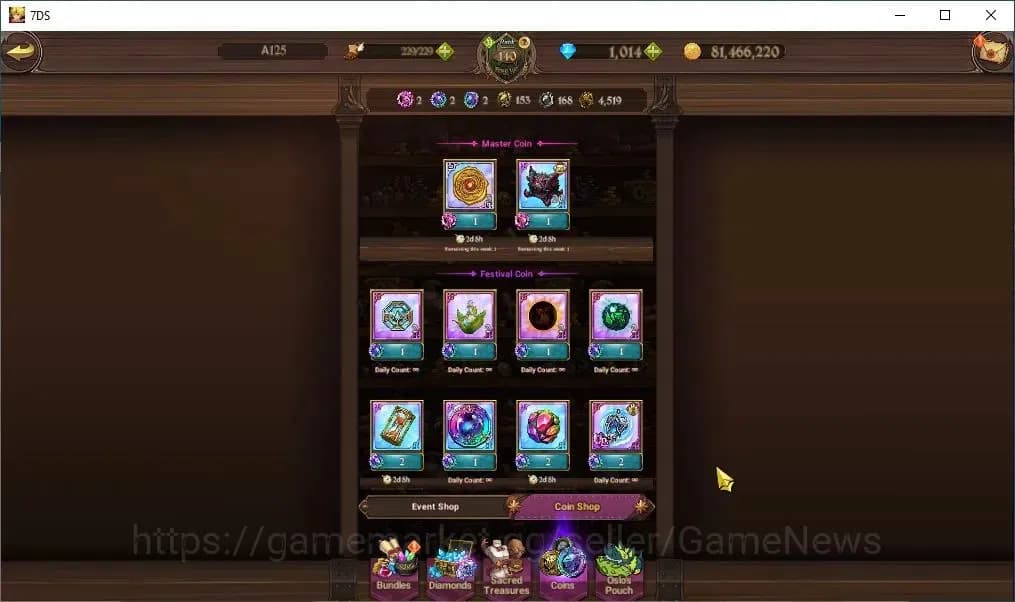 The Seven Deadly Sins: Grand Cross Accounts Asia|8,2M CC|103 LS+1K DM|6 LR+10 UR+Many Collab|L image 19