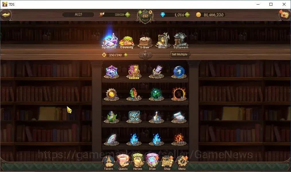 The Seven Deadly Sins: Grand Cross Accounts Asia|8,2M CC|103 LS+1K DM|6 LR+10 UR+Many Collab|L image 20