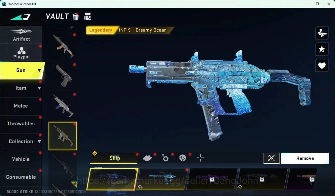 Blood Strike Accounts ASIA | ETERNAL ZERO-Odashadow | 8 EVA items | 1 TR image 7