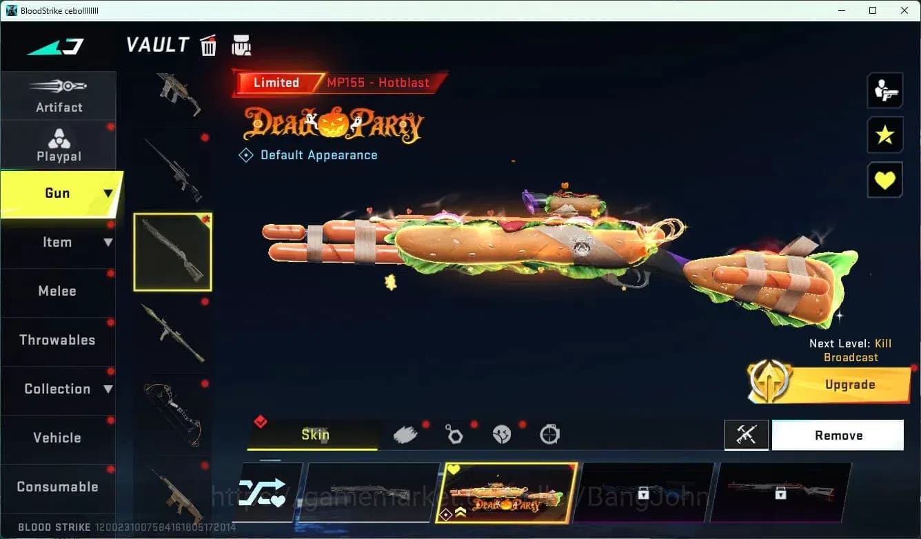 Blood Strike Accounts ASIA | ETERNAL ZERO-Odashadow | 8 EVA items | 1 TR image 8