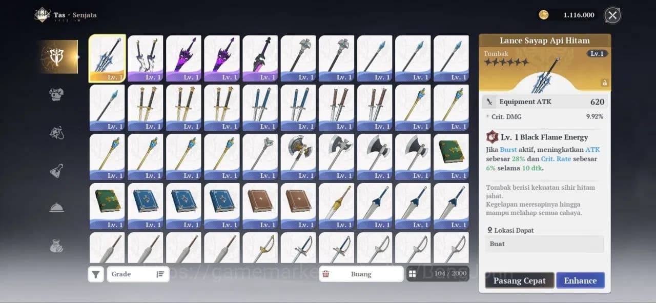 The Seven Deadly Sins: Origin Accounts NA West | Fresh Starter Lvl 2 |3 SSR| Escanor, Gui image 5