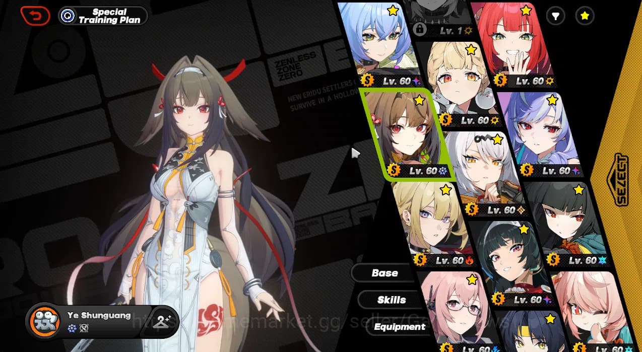 Zenless Zone Zero Accounts ASIA IK58|12 Limit 3VH[(YeSunguang,Yixuan,Vivian,E image 1