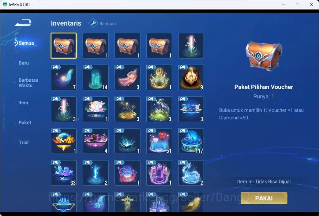 Honor of Kings Accounts GLOBAL|101HR|75SK|LEGEN=ANGELA|BLEACH=HOU YI|EVENT image 2
