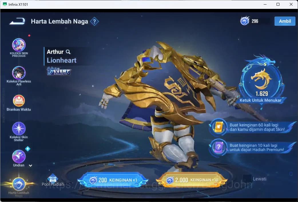 Honor of Kings Accounts GLOBAL|101HR|75SK|LEGEN=ANGELA|BLEACH=HOU YI|EVENT image 9
