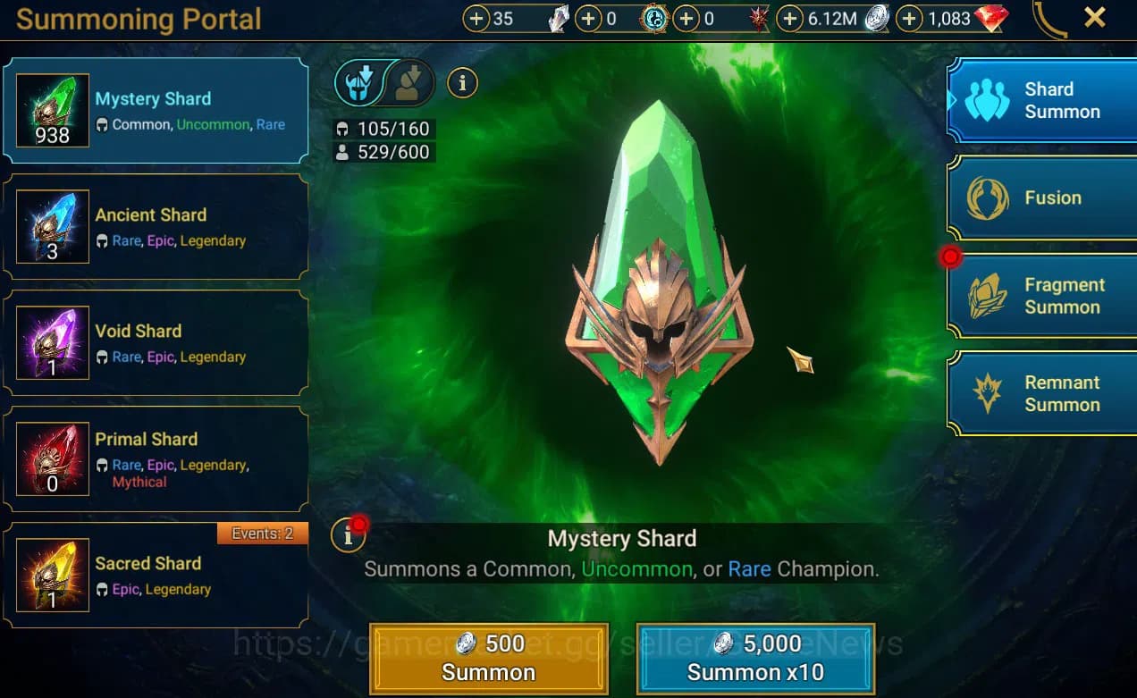 Raid: Shadow Legends Accounts Lv 52 1,43M Pwr|1 Myth Nais+29 Legend(Brogni,Edwar image 10