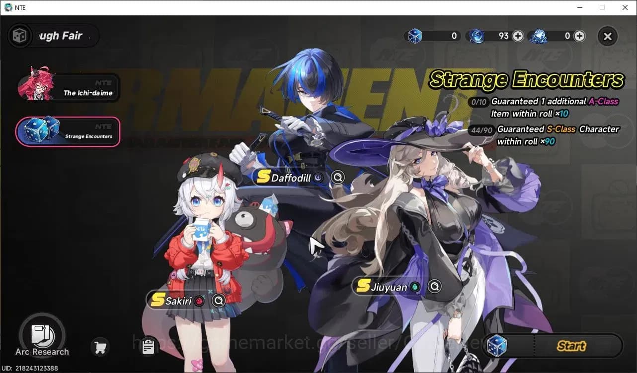 Neverness to Everness Accounts GLOBAL EU|HL 3|3 SSR Limited Nanally, Daffodill + image 4