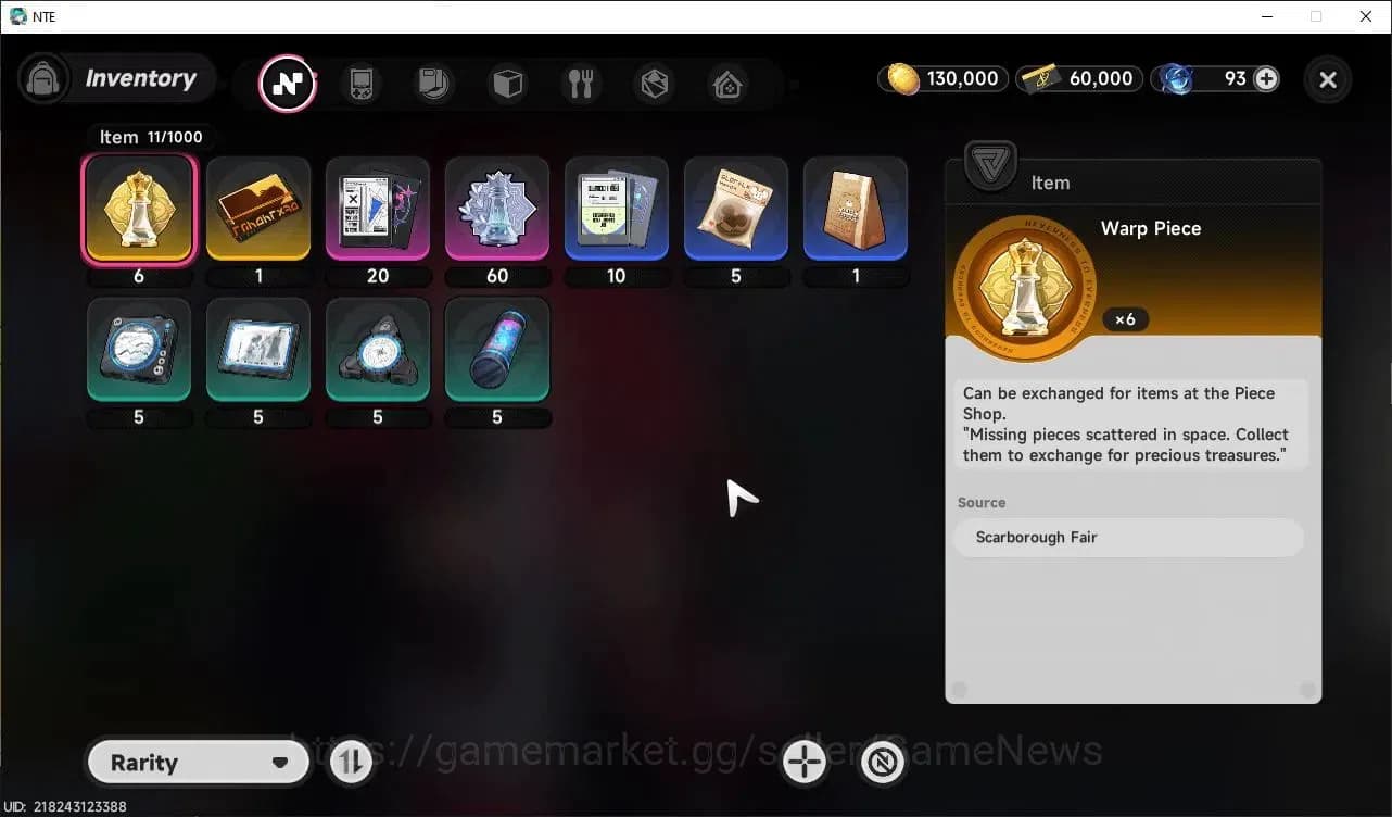 Neverness to Everness Accounts GLOBAL EU|HL 3|3 SSR Limited Nanally, Daffodill + image 5