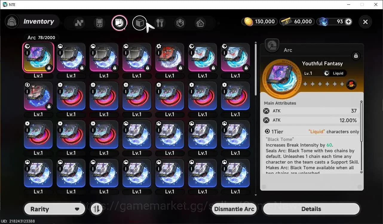 Neverness to Everness Accounts GLOBAL EU|HL 3|3 SSR Limited Nanally, Daffodill + image 7