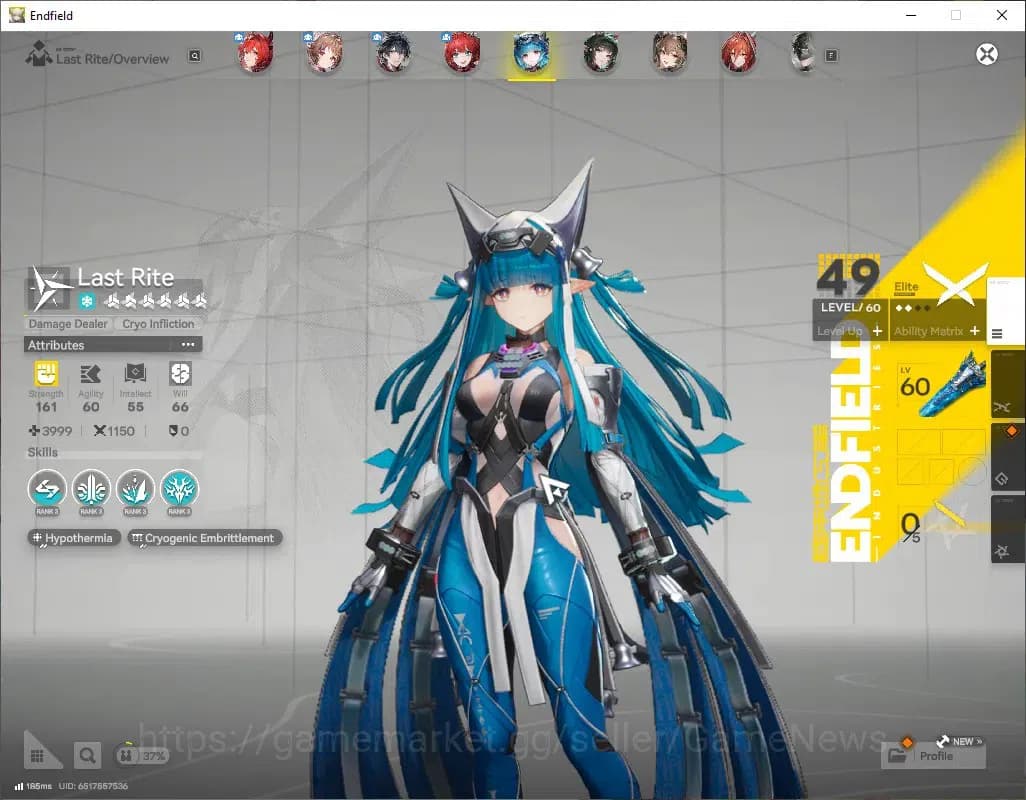 Arknights: Endfield Accounts NA/EU|Lv51|7SSR(3Limited)+13(*6WP)|[ZhuangFangyi,L image 9
