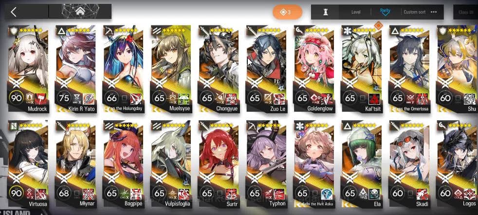 Arknights Accounts Lv120|255 OP+38 Skin|12 Limit|Kirin R,Ela,Marcille image 4