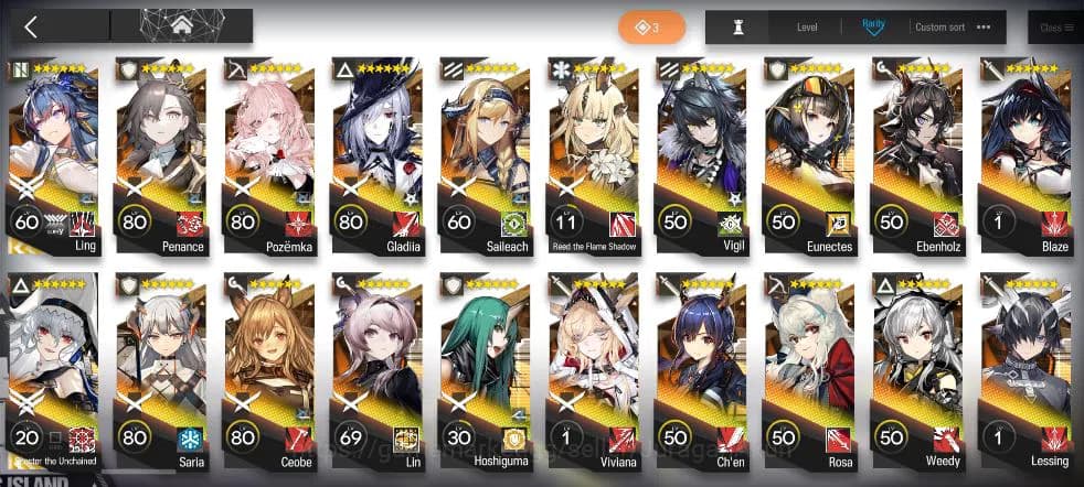 Arknights Accounts Lv120|255 OP+38 Skin|12 Limit|Kirin R,Ela,Marcille image 5