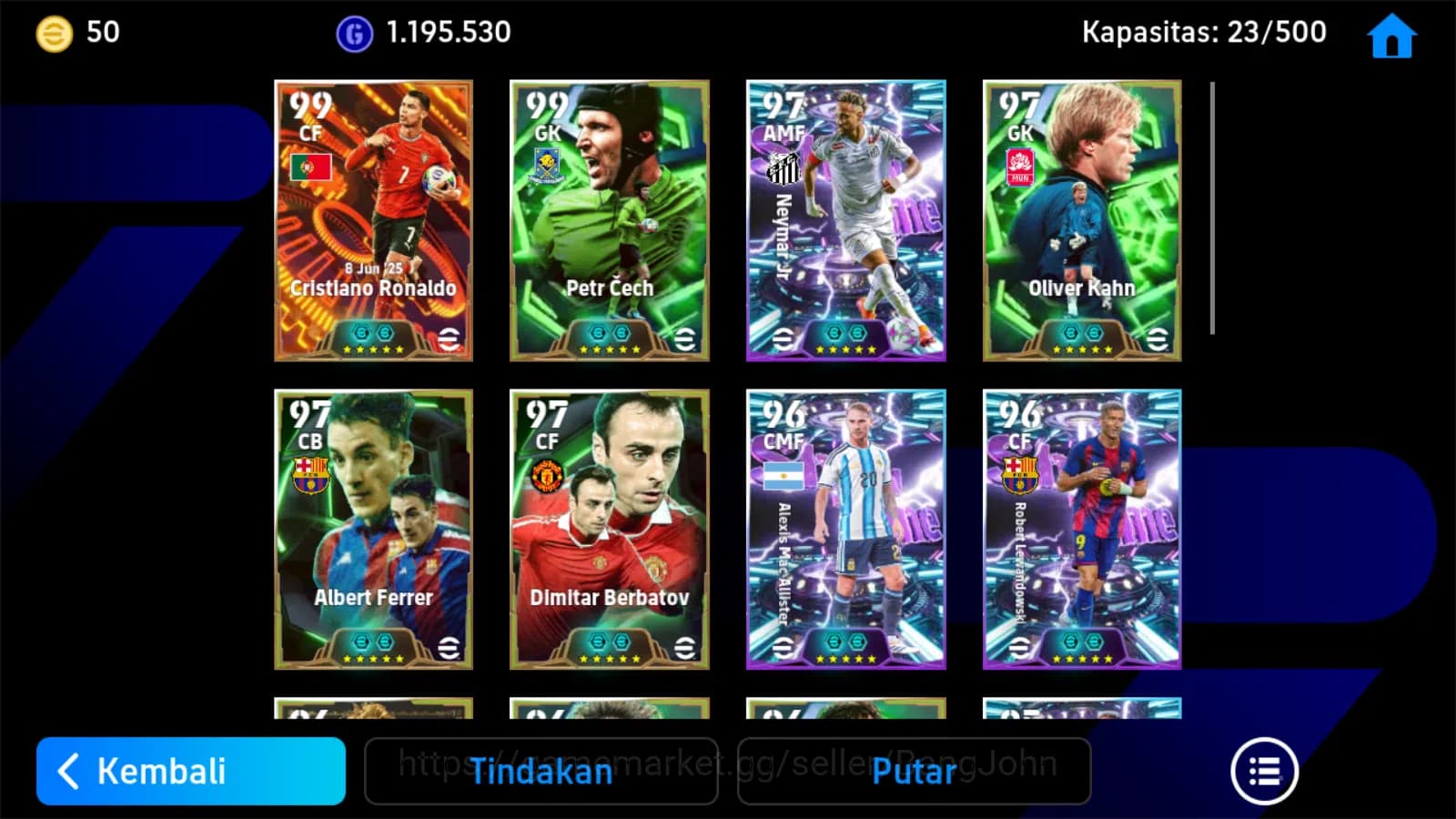 eFootball Accounts ANDROID|PW 3181|Ronaldo Bigtime,cech epic,berbatov image 4