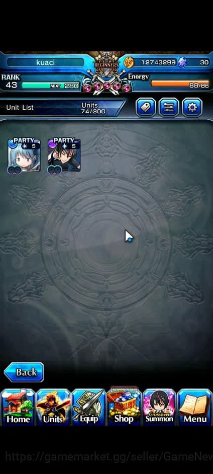 Grand Summoners Accounts Global|Rank 43|2 Ascend+1 TW| Sayaka MikiTW, Diabl image 8