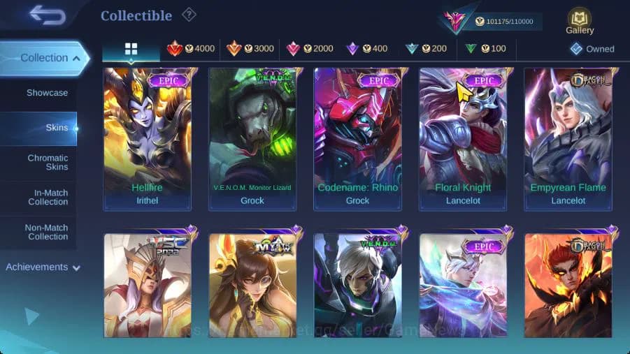 Mobile Legends: Bang Bang Accounts Hero 132|Skin 356|High Immo 118|Legend Alucard,Sei image 11