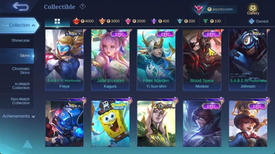 Mobile Legends: Bang Bang Accounts Hero 132|Skin 356|High Immo 118|Legend Alucard,Sei image 12