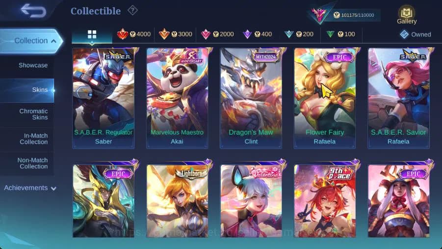 Mobile Legends: Bang Bang Accounts Hero 132|Skin 356|High Immo 118|Legend Alucard,Sei image 13
