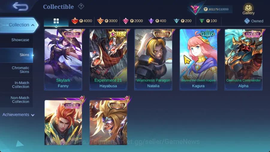 Mobile Legends: Bang Bang Accounts Hero 132|Skin 356|High Immo 118|Legend Alucard,Sei image 14