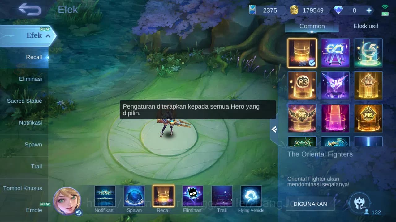 Mobile Legends: Bang Bang Accounts GLOBAL Hero 132 Skin 251 | Luckybox Uranus | Annua image 12