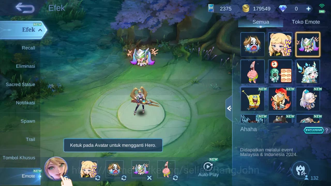 Mobile Legends: Bang Bang Accounts GLOBAL Hero 132 Skin 251 | Luckybox Uranus | Annua image 13