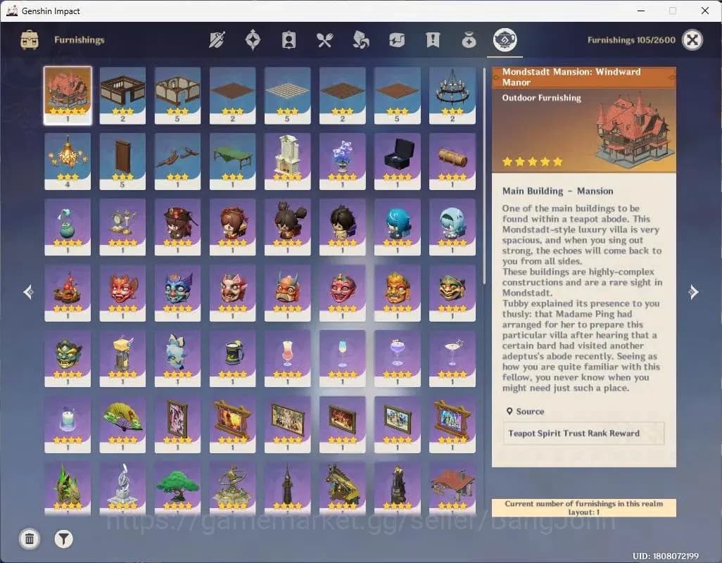 Genshin Impact Accounts ASIA|AR 58 | 10 Limited |([Nahdia,Mavuika,HuTao+C1 image 1