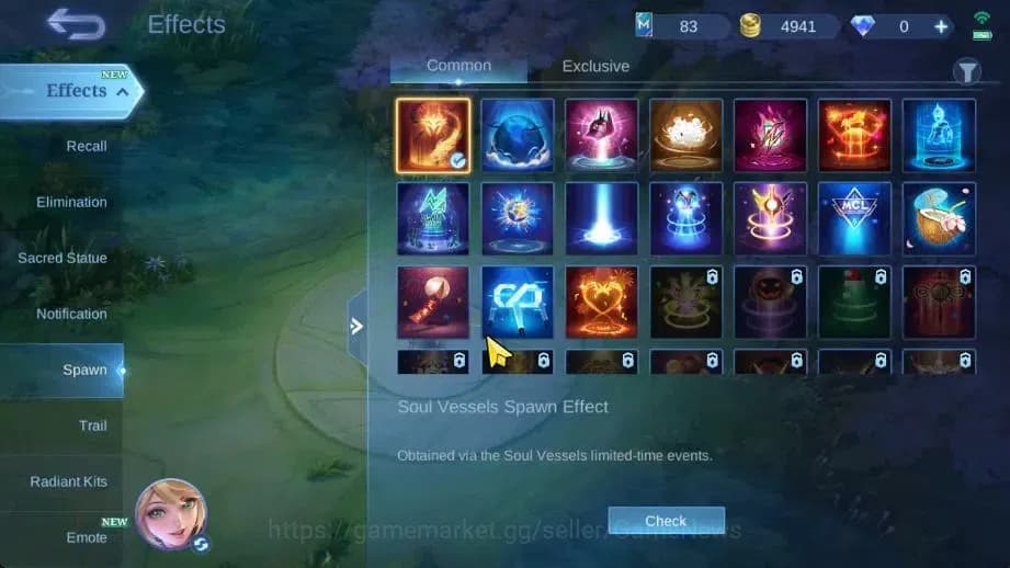Mobile Legends: Bang Bang Accounts Hero 70|Skin 92|High Immo 100|Lb Harith,SpongB Cyc image 13